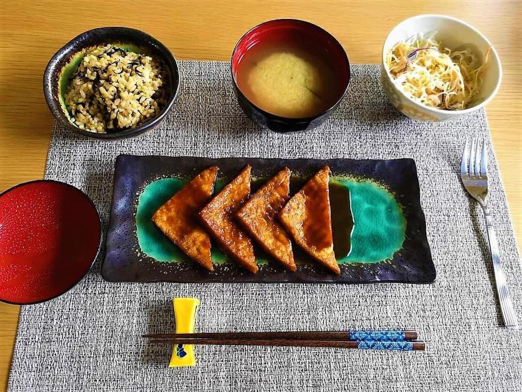 Vegan Minshuku Sanbiki Neko Hotel Kyoto Exterior foto